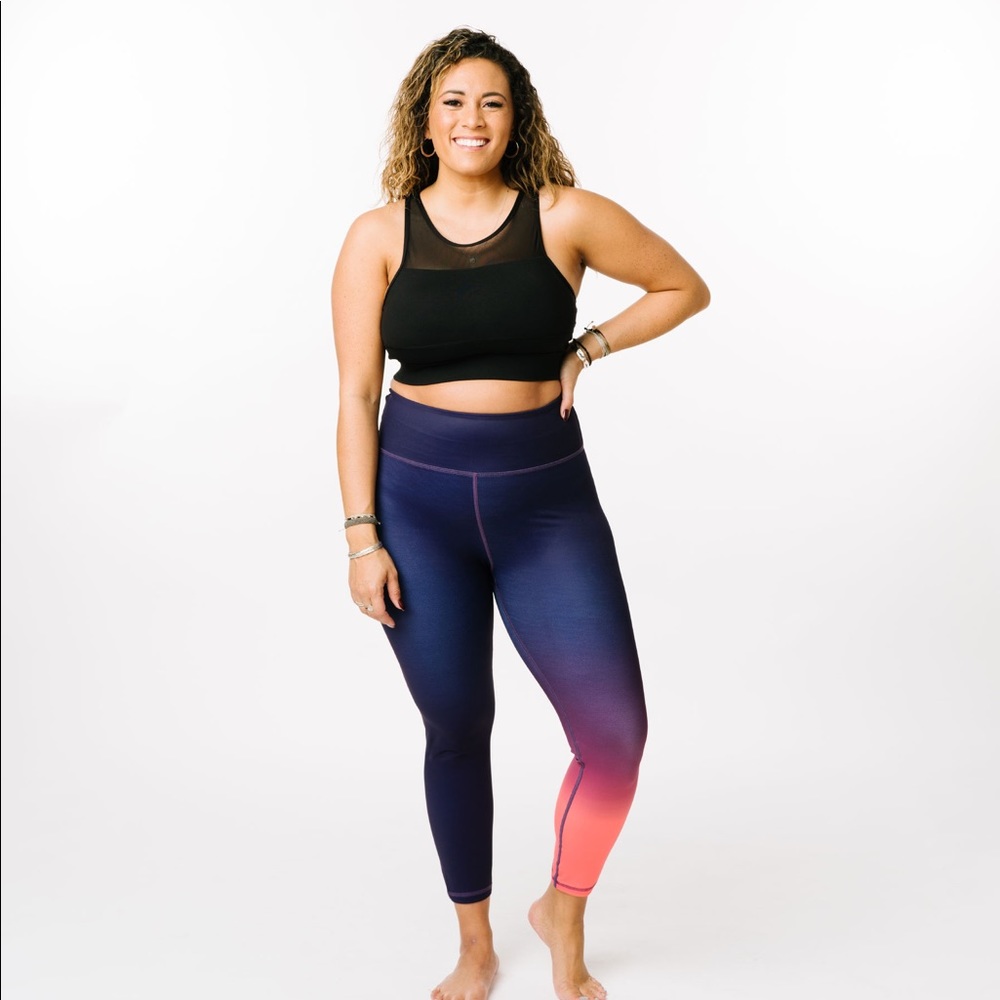 Purple ZYIA Ombre Hi-Rise